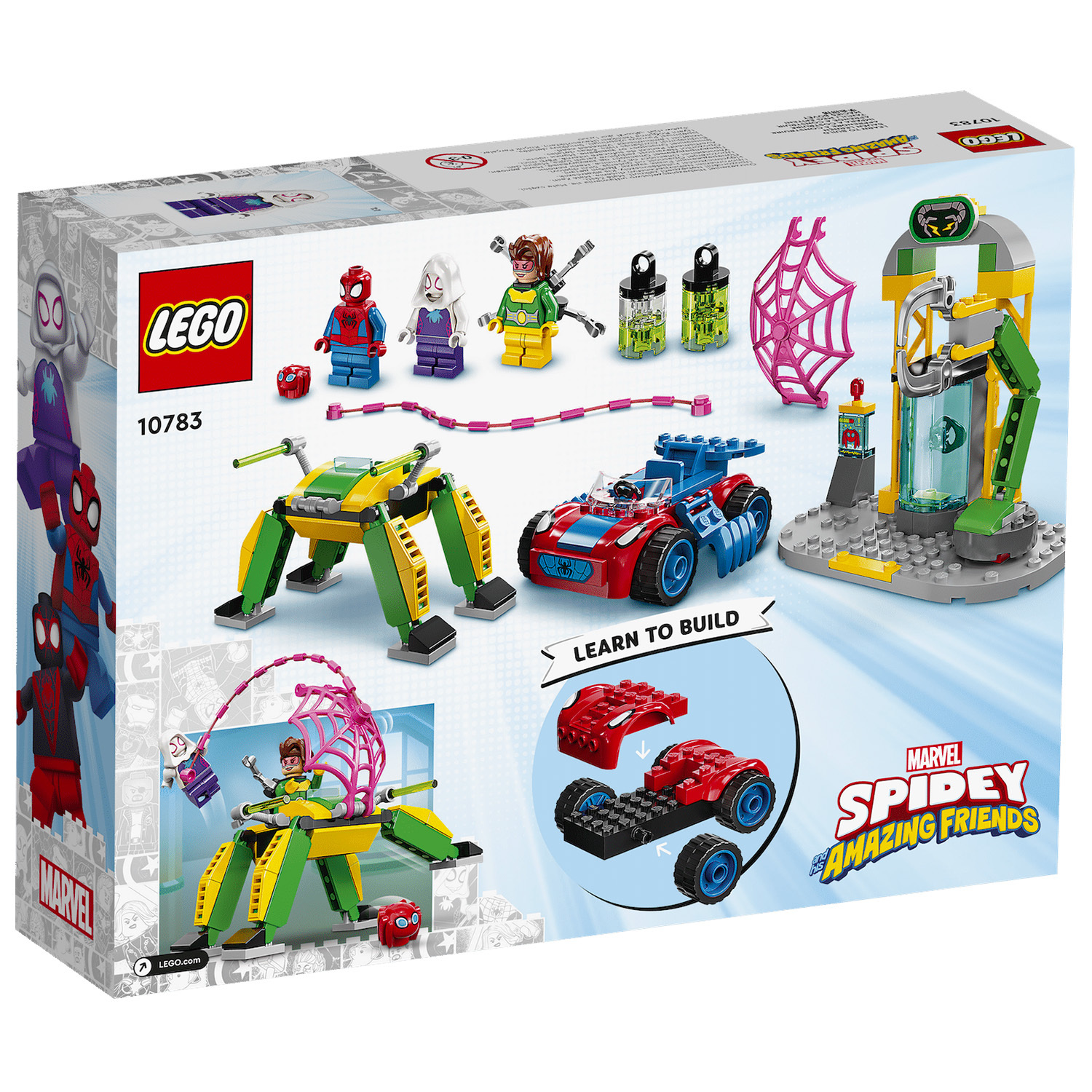 LEGO 10783 Spider-Man at Doc Ock’s Lab 實驗室 (4+，蜘蛛俠與他的神奇朋友們)