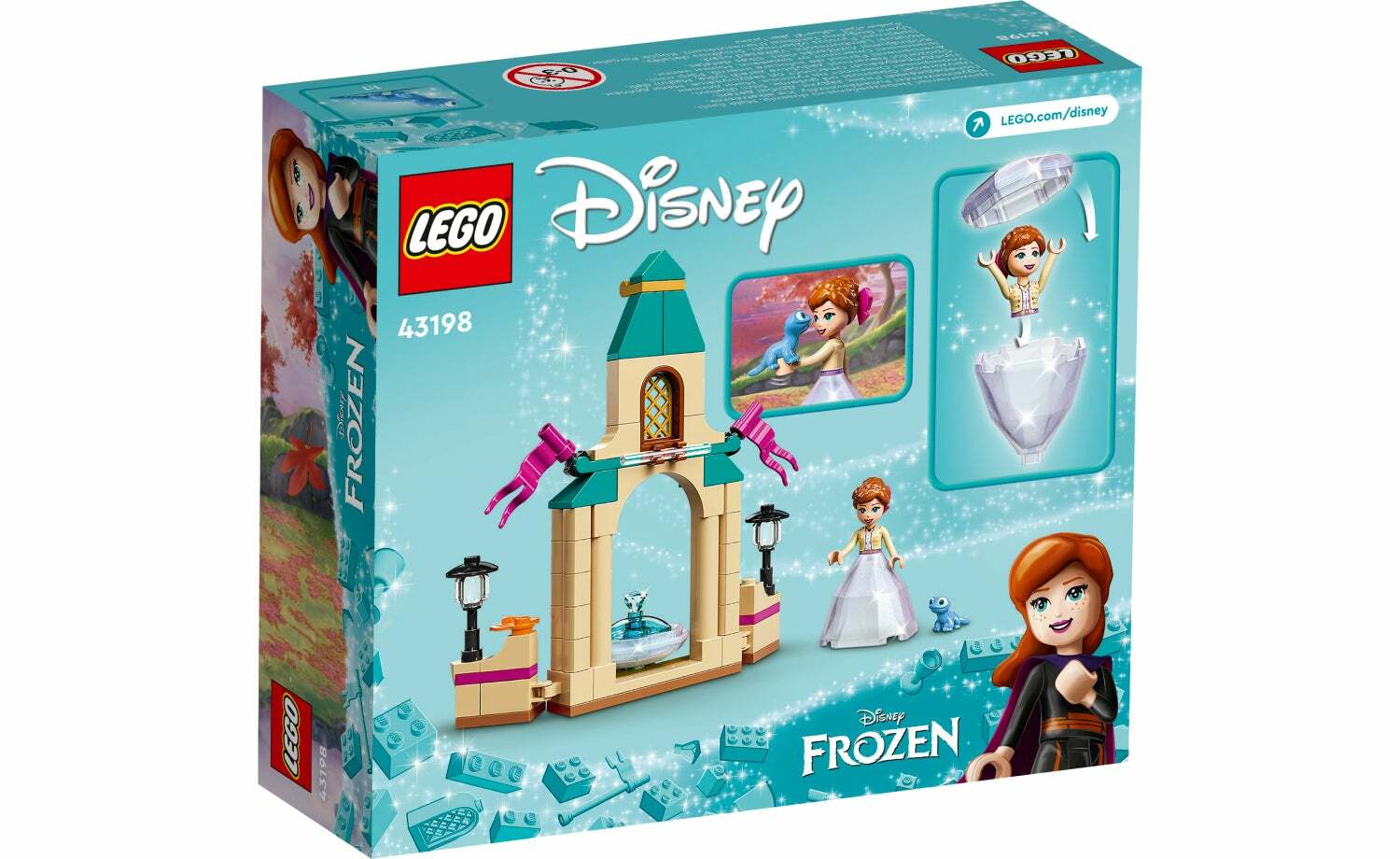 [飛米樂高積木磚賣店] LEGO 43198 迪士尼公主系列 安娜的城堡庭院