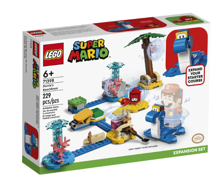 LEGO 71398 Dorrie’s Beachfront Expansion Set 擴充版圖 (Super Mario 超級瑪利奧)