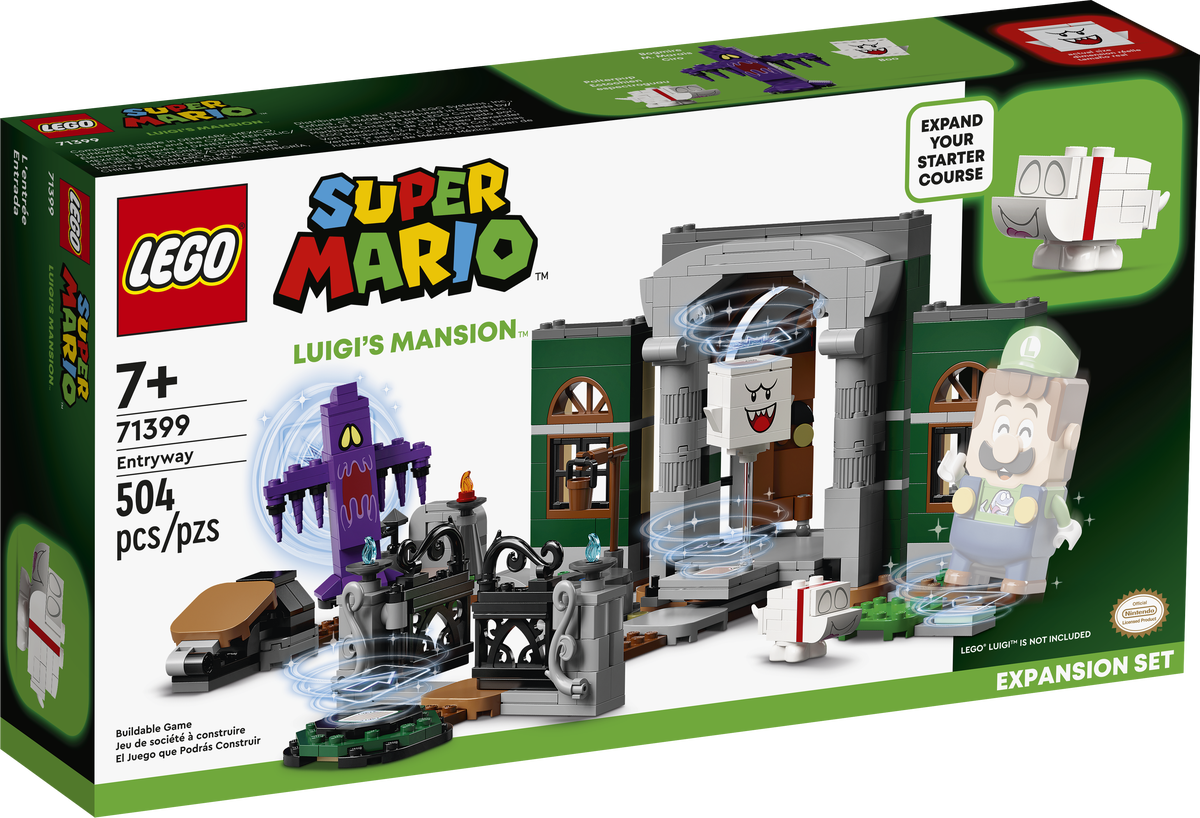 LEGO Super Mario 71399 : Luigi's Mansion Entryway 擴展版圖《超級瑪利奧》
