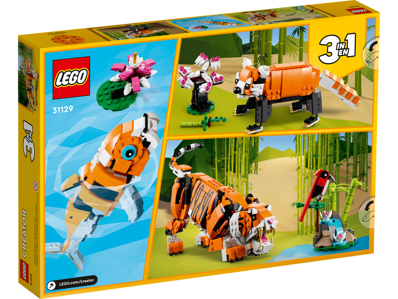 LEGO 31129 Majestic Tiger 威武老虎 (Creator 3in1)