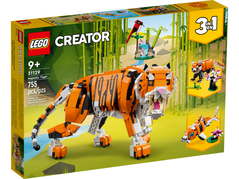 LEGO 31129 Majestic Tiger 威武老虎 (Creator 3in1)