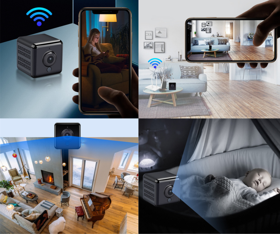 Lunon LUN11 流動無線監控微型攝錄機│僅重 52克│ 不需安裝及接駁電源或網絡線│香港行貨 6個月保養