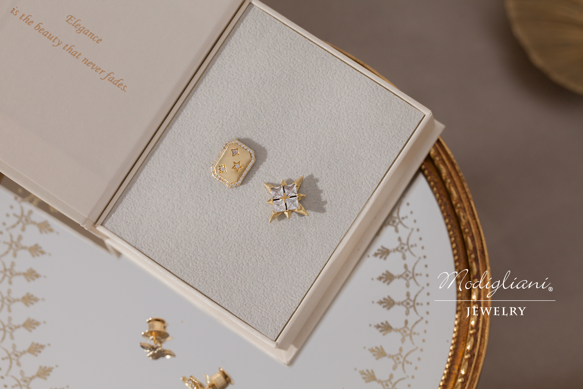 黃銅飾品,黃銅,簡約,百搭,星星,胸針,多功能,鋯石,個性