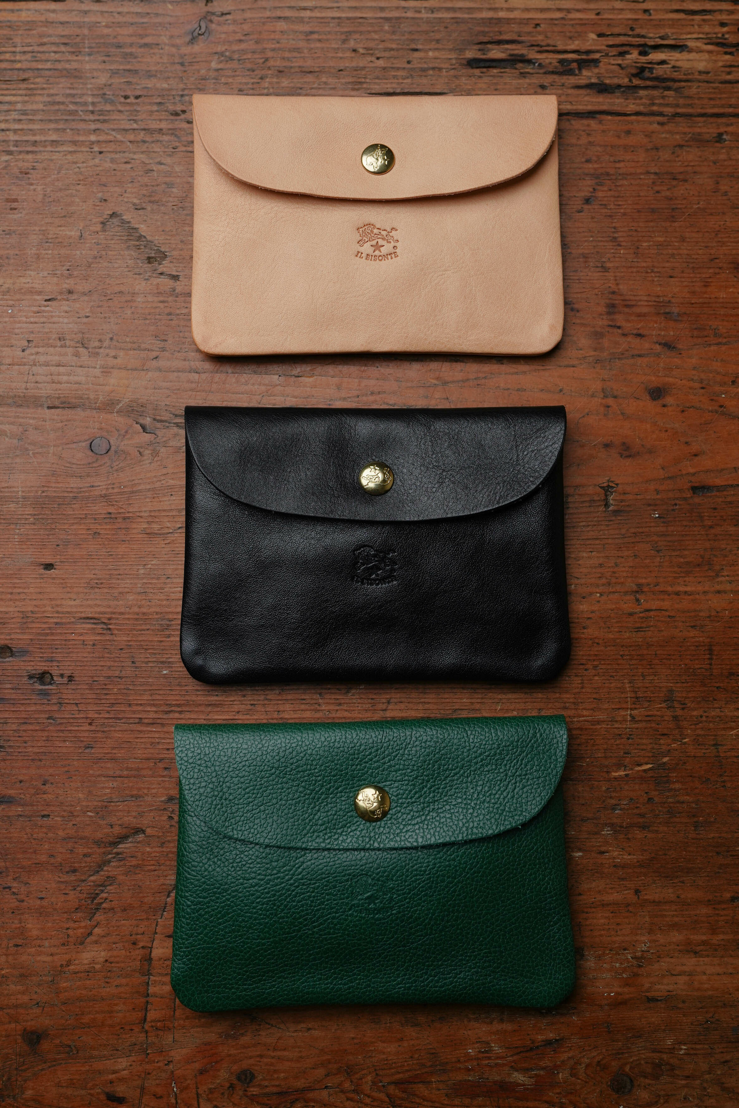 IL BISONTE 萬用單釦包 - S (3色)