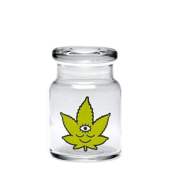 NEW SMALL POP-TOP JAR BY 420 SCIENCE