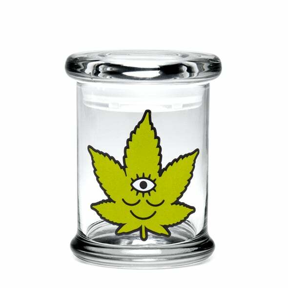 NEW MEDIUM POP-TOP JAR BY 420 SCIENCE