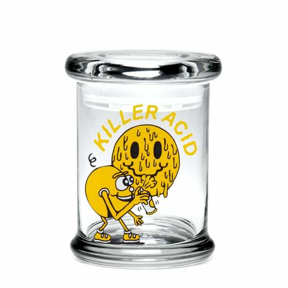 NEW MEDIUM POP-TOP JAR BY 420 SCIENCE