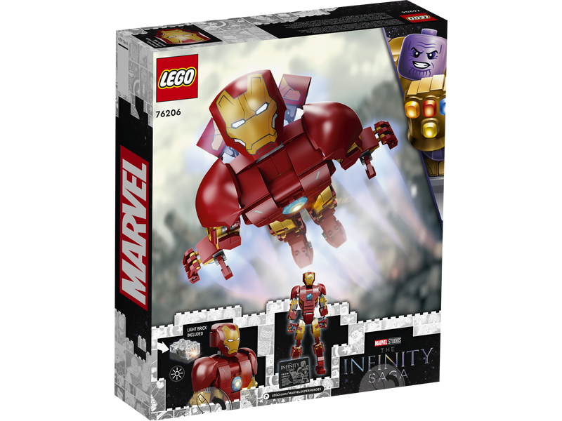 LEGO Marvel Superheroes 76206 : 鋼鐵俠人仔 Iron Man Figure