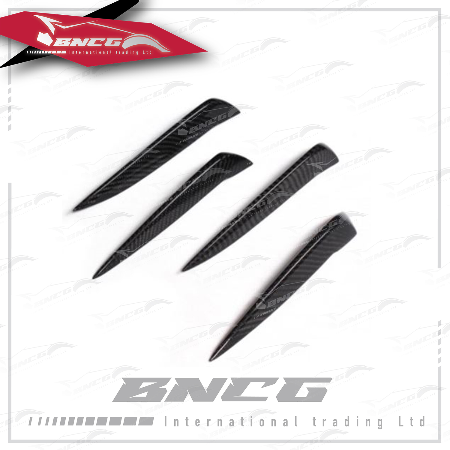 奧迪 Audi A3 S3 改裝 卡夢 碳纖維 外觀件 空力套件 前保桿 風刀【4件裝】