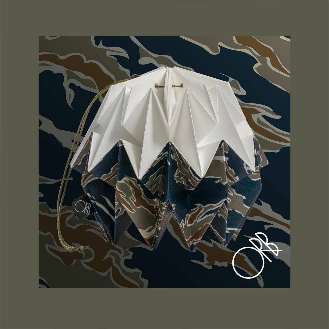 ORB】Tyvek Lampshade Version 2 杜邦紙摺紙手工燈罩2代(迷彩)