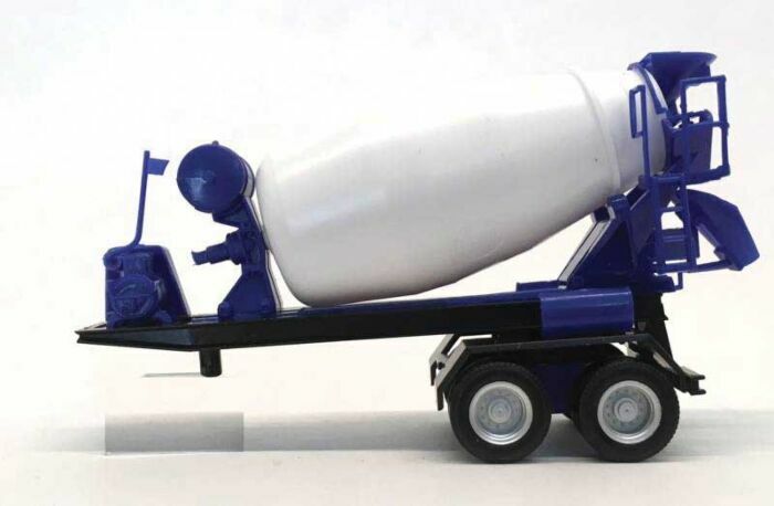 Herpa 326-5492 HO Scale Two axle Cement Trailer