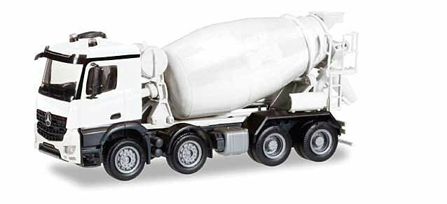 Herpa 326-13147 HO Scale Mercedes Benz Arocs Cement Truck