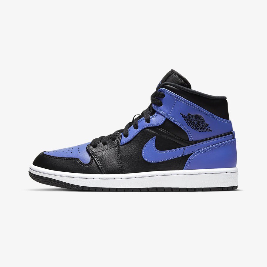 -(D1d)-AIR JORDAN 1 MID "HYPER ROYAL"-554724 077
