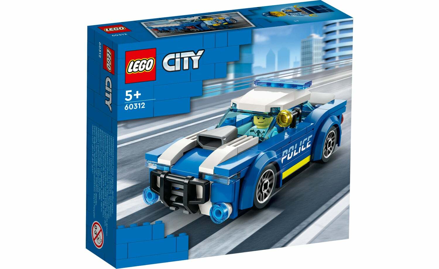 [飛米樂高積木磚賣店] LEGO 60312 City 警車