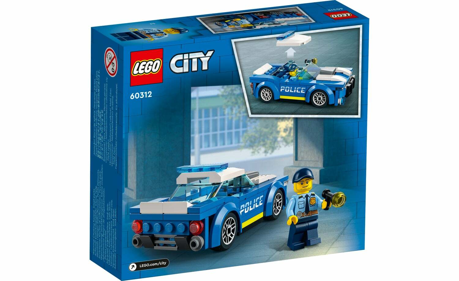 [飛米樂高積木磚賣店] LEGO 60312 City 警車