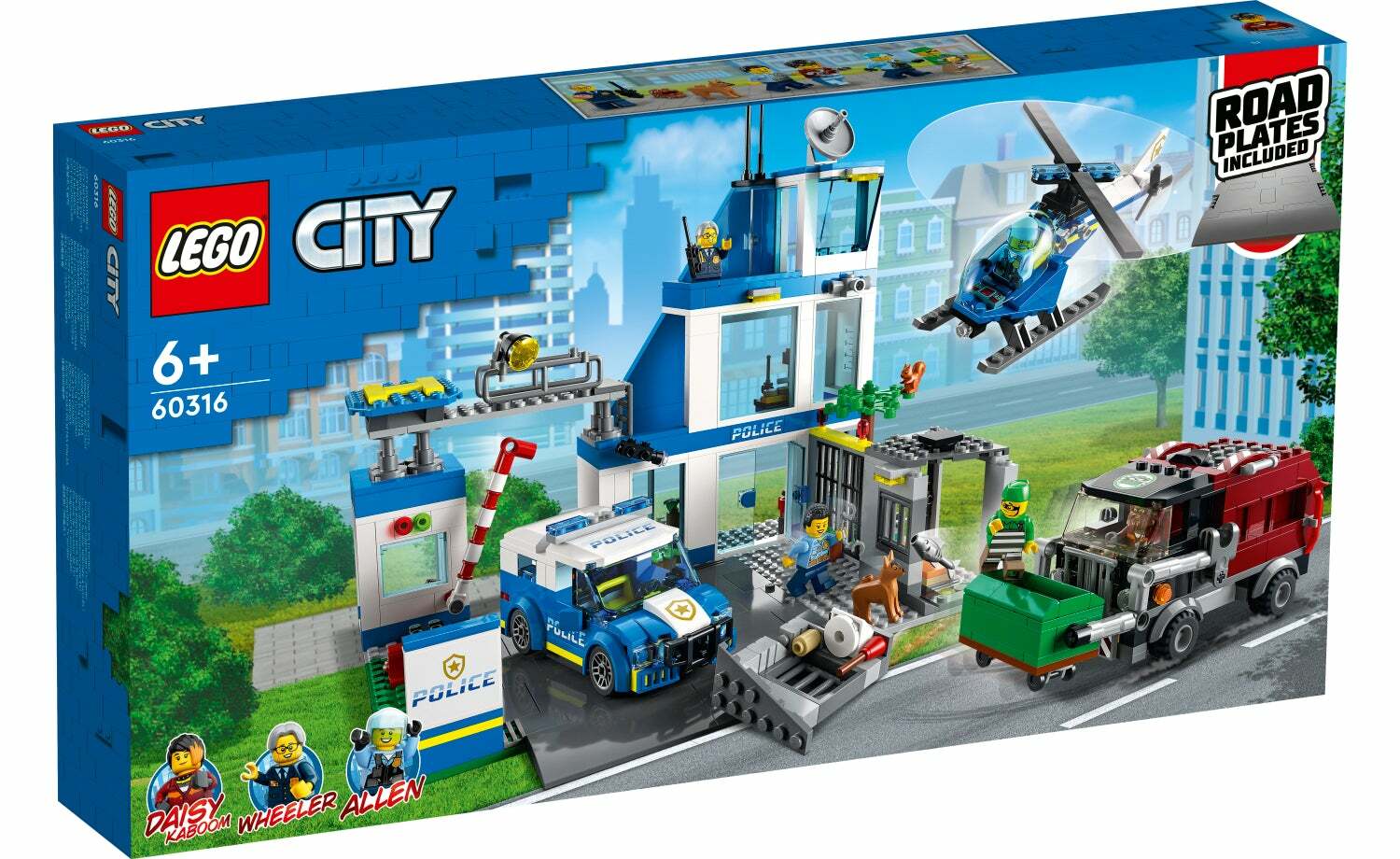[飛米樂高積木磚賣店] LEGO 60316 City 城市警察局