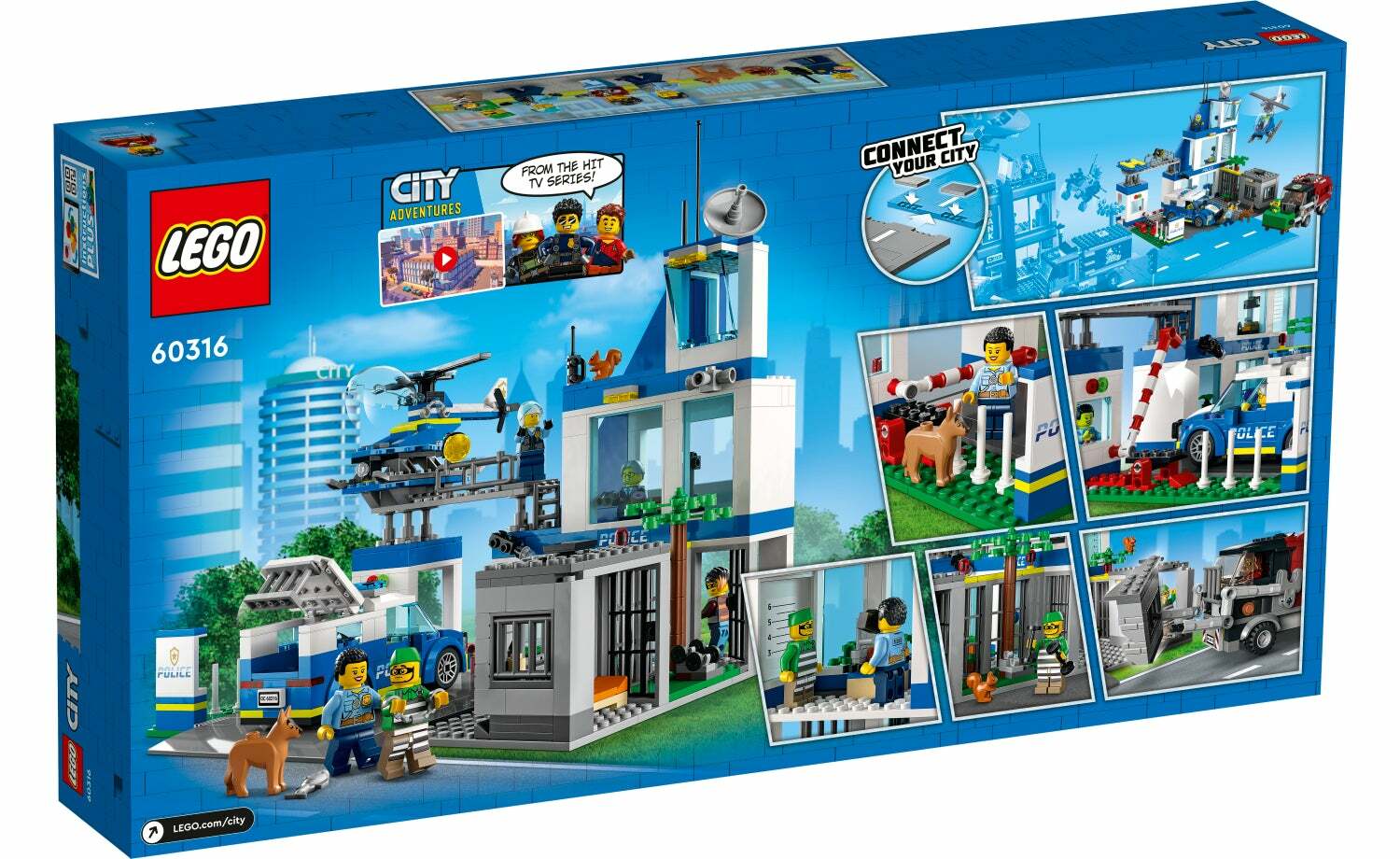 [飛米樂高積木磚賣店] LEGO 60316 City 城市警察局