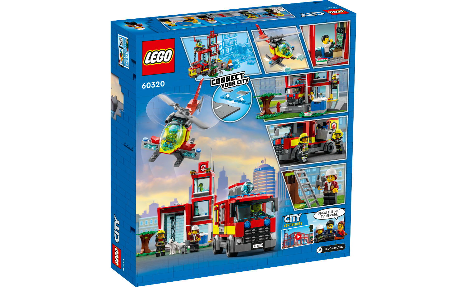 [飛米樂高積木磚賣店] LEGO 60320 City 消防局