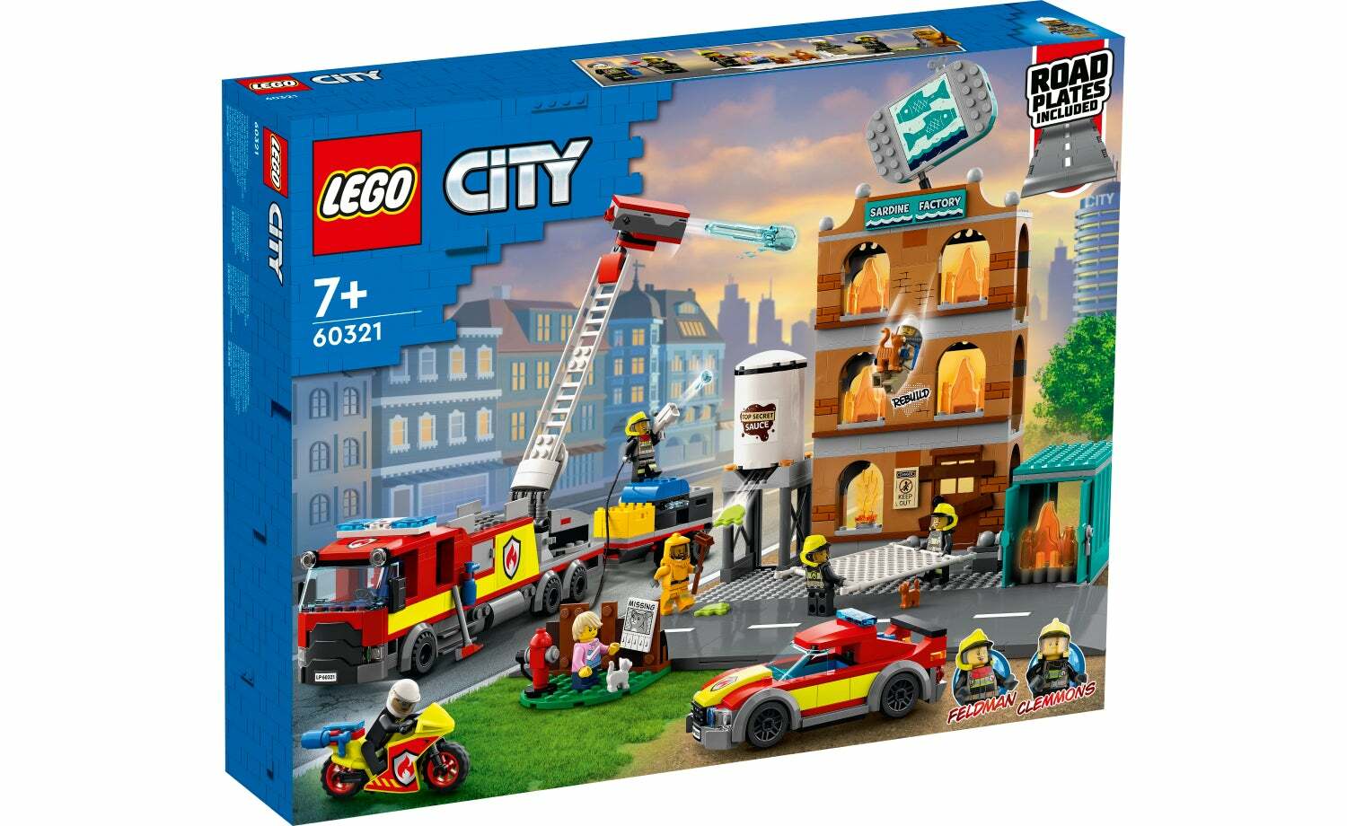 [飛米樂高積木磚賣店] LEGO 60321 City 消防隊