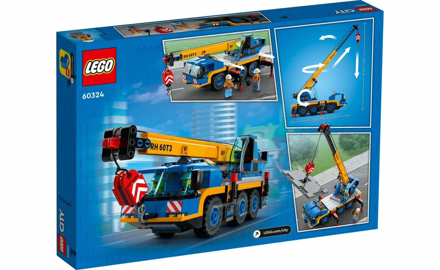 [飛米樂高積木磚賣店] LEGO 60324 City 移動式起重機