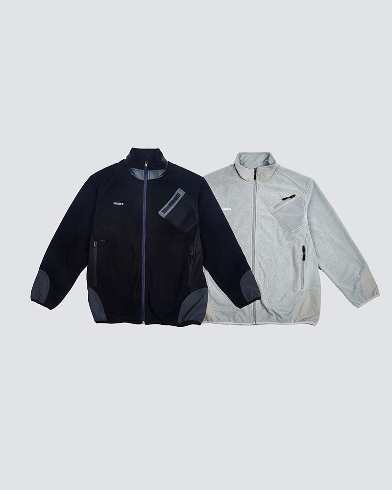 【WORKER.BLE】Gray Tone Polar Fleece Jacket｜Hong Kong Original Design