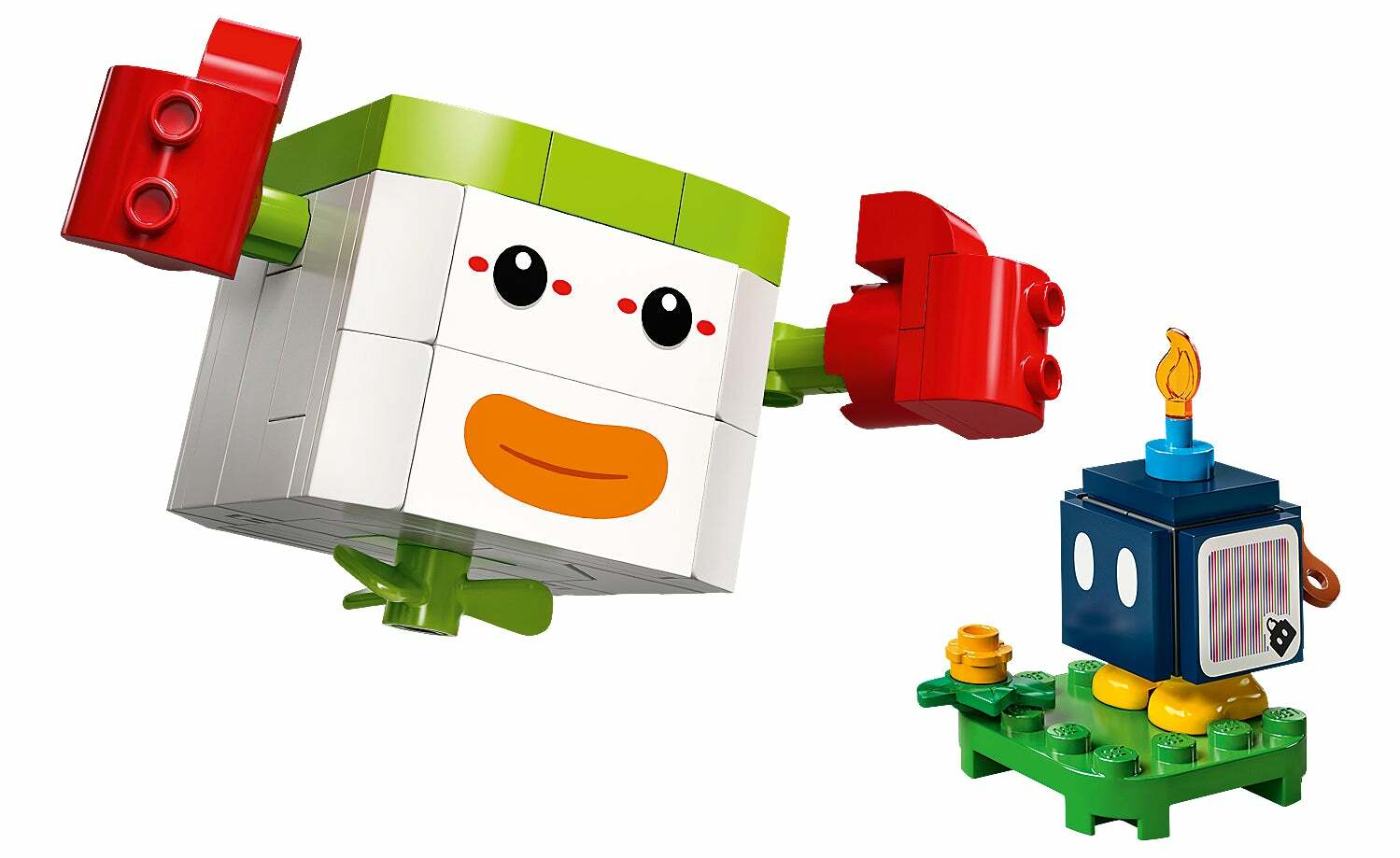 [飛米樂高積木磚賣店] LEGO 71396 Mario-庫巴Jr.的小丑飛船