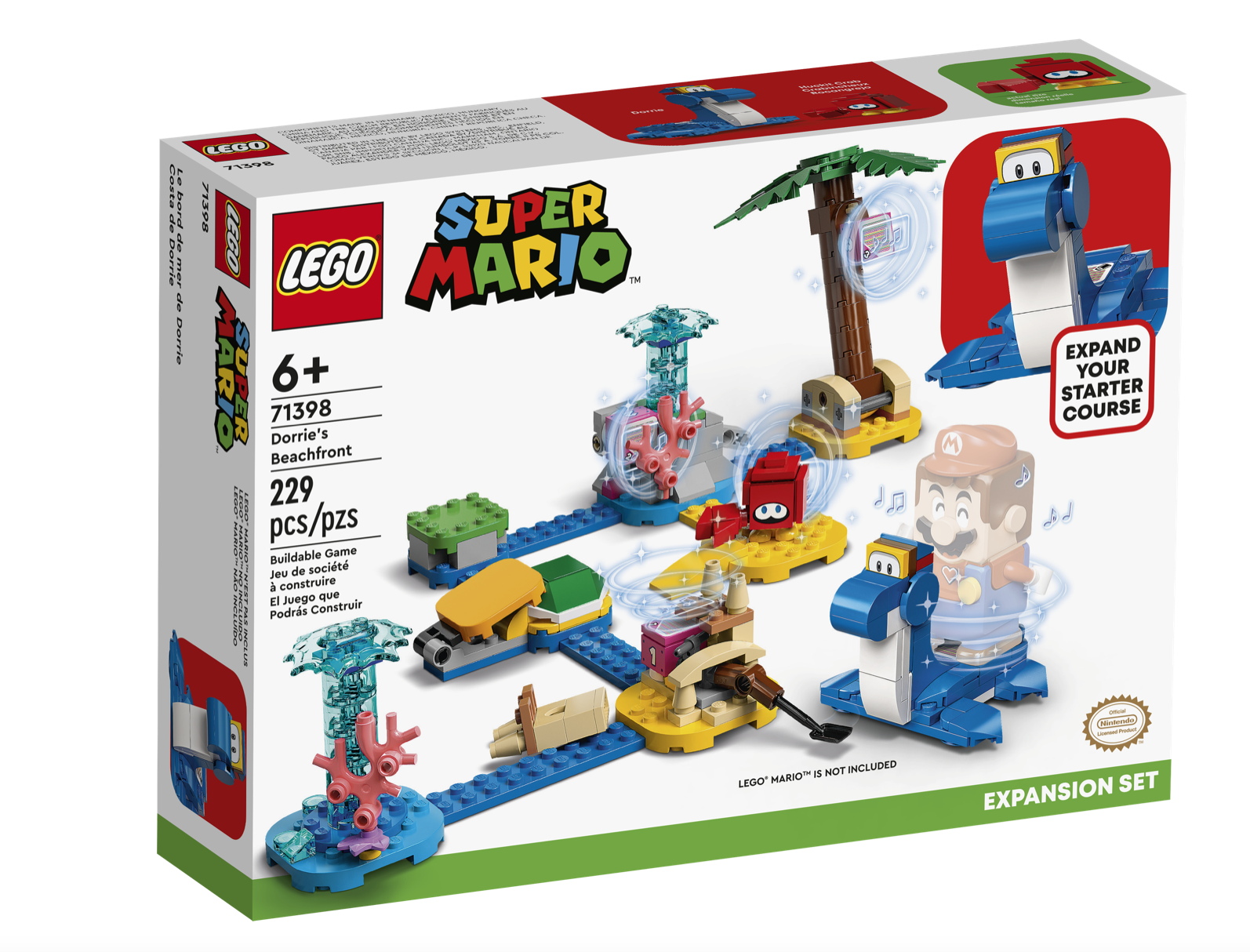 [飛米樂高積木磚賣店] LEGO 71398 Mario-海龍王的海濱