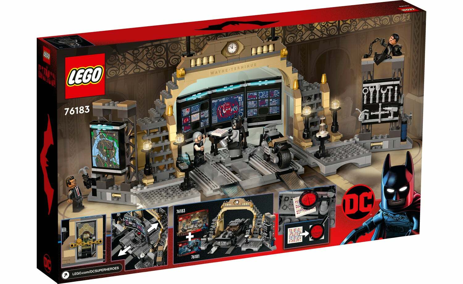 [飛米樂高積木磚賣店] LEGO 76183 DC-蝙蝠洞：對峙Riddler