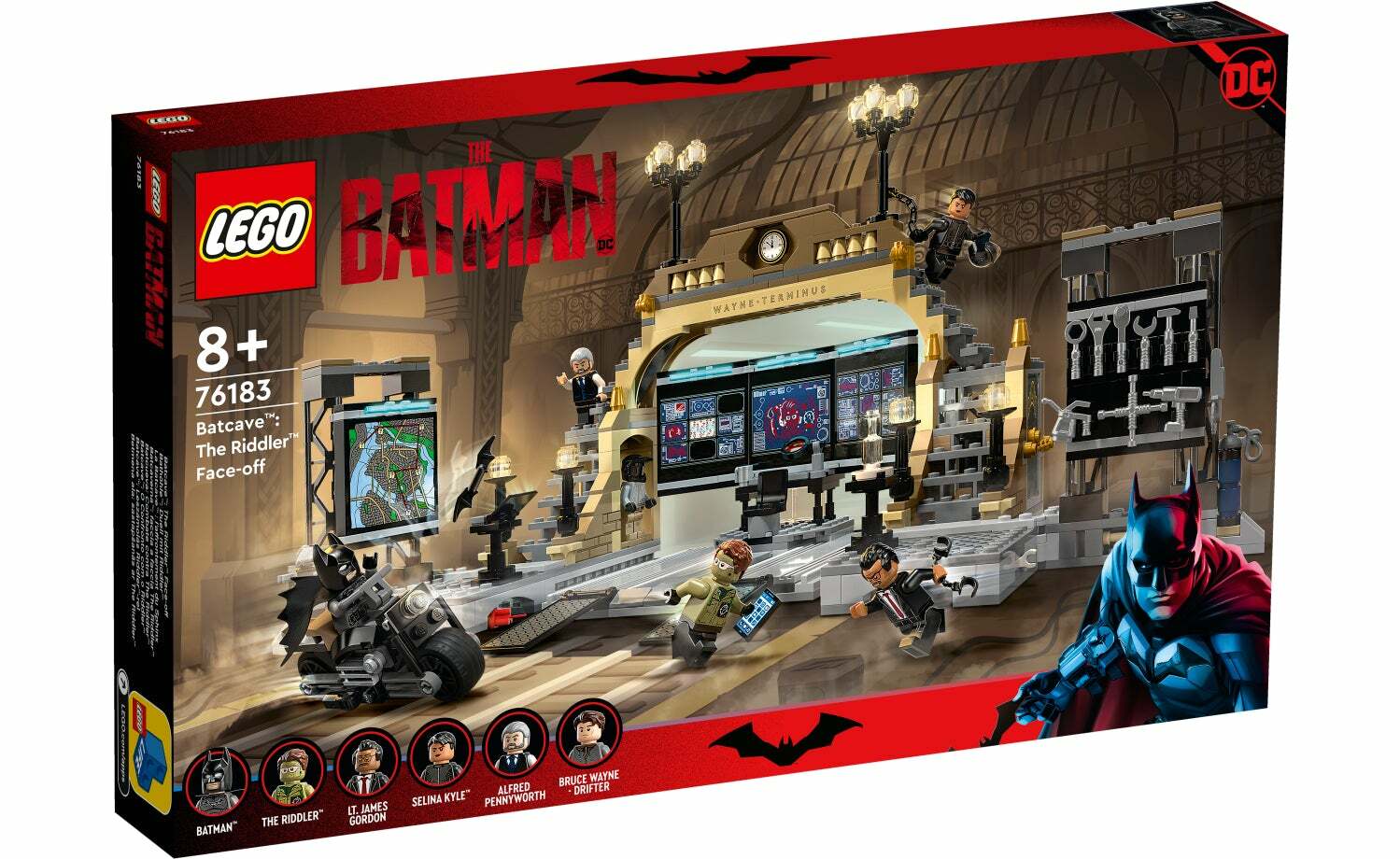 [飛米樂高積木磚賣店] LEGO 76183 DC-蝙蝠洞：對峙Riddler