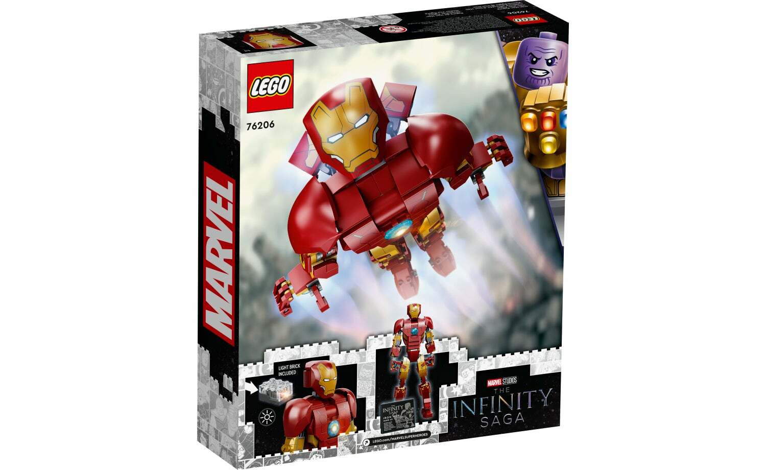 [飛米樂高積木磚賣店] LEGO 76206 Marvel-鋼鐵人