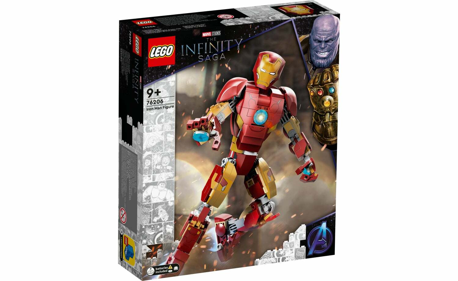 [飛米樂高積木磚賣店] LEGO 76206 Marvel-鋼鐵人