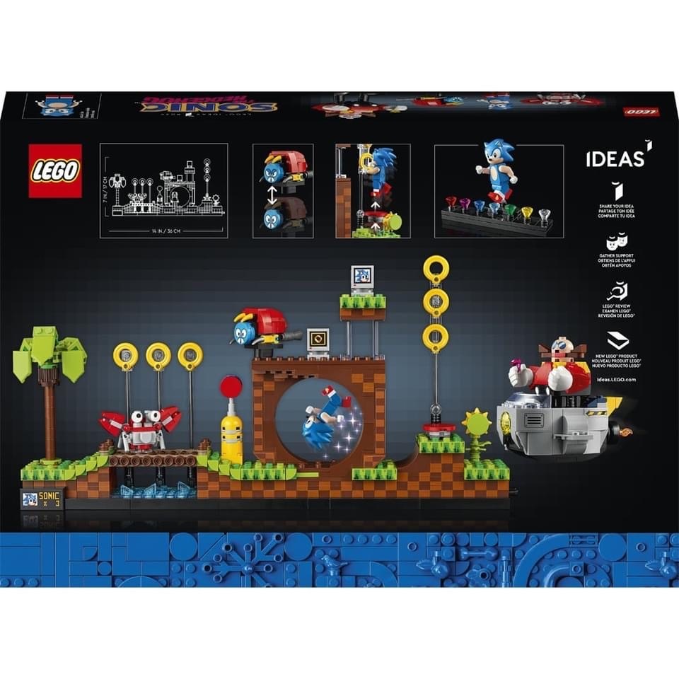 [飛米樂高積木磚賣店] LEGO 21331 ＩＤＥＡＳ系列 音速小子-碧山區域