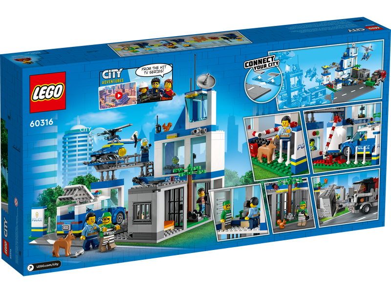 LEGO City 60316 : 警察局 Police Station