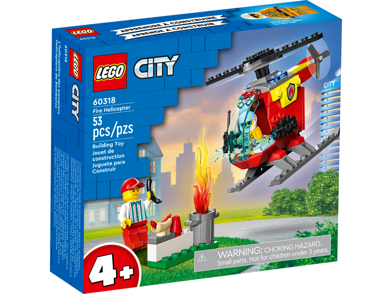 LEGO City 60318 : 消防直升機 Fire Helicopter