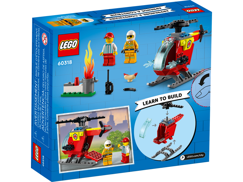 LEGO City 60318 : 消防直升機 Fire Helicopter