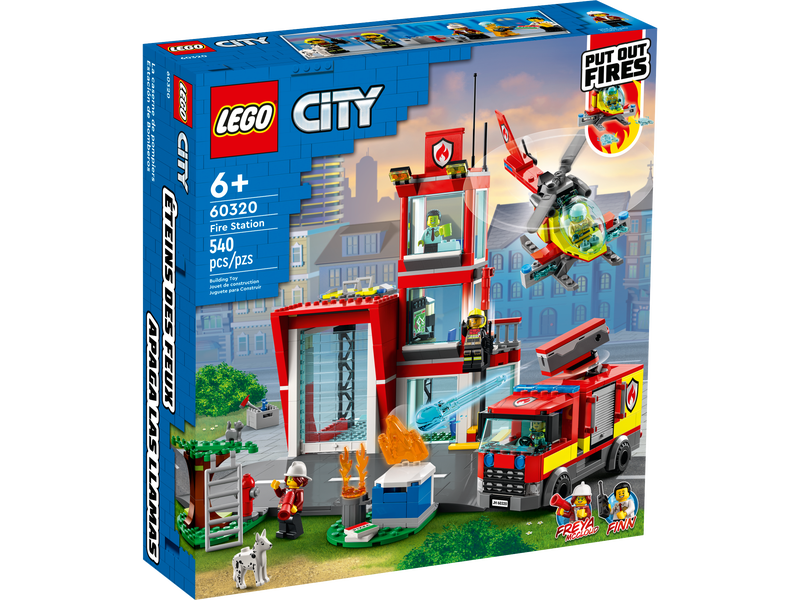 LEGO City 60320 : 消防局 Fire Station