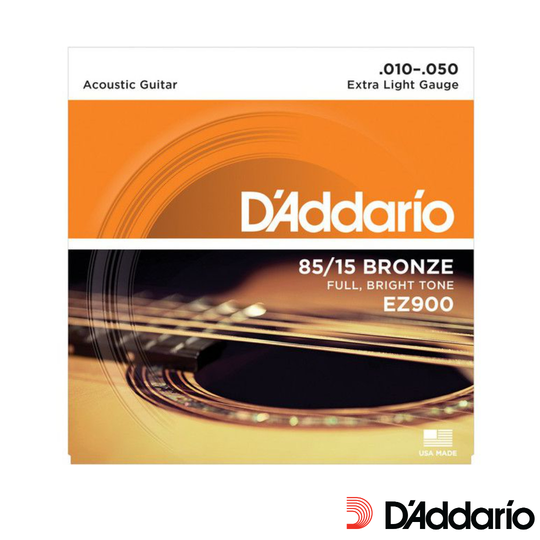 Daddario EZ900 黃銅 民謠吉他弦 (.010-.050) 正常張力
