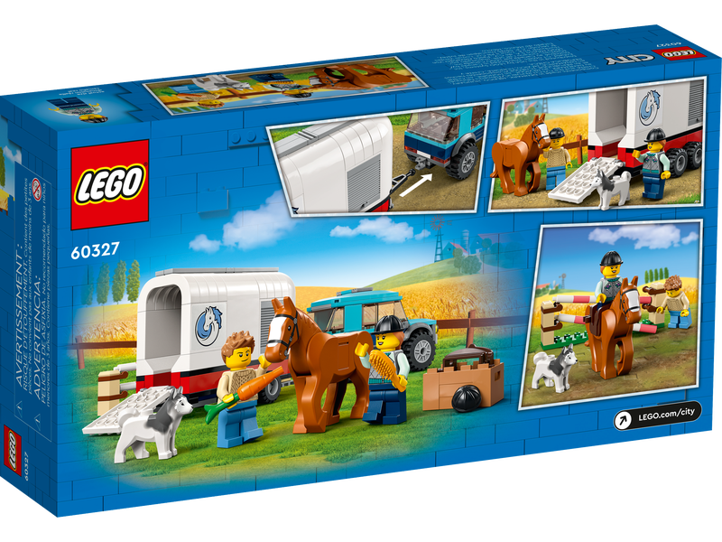 LEGO City 60327 : 馬匹運輸車 Horse Transporter
