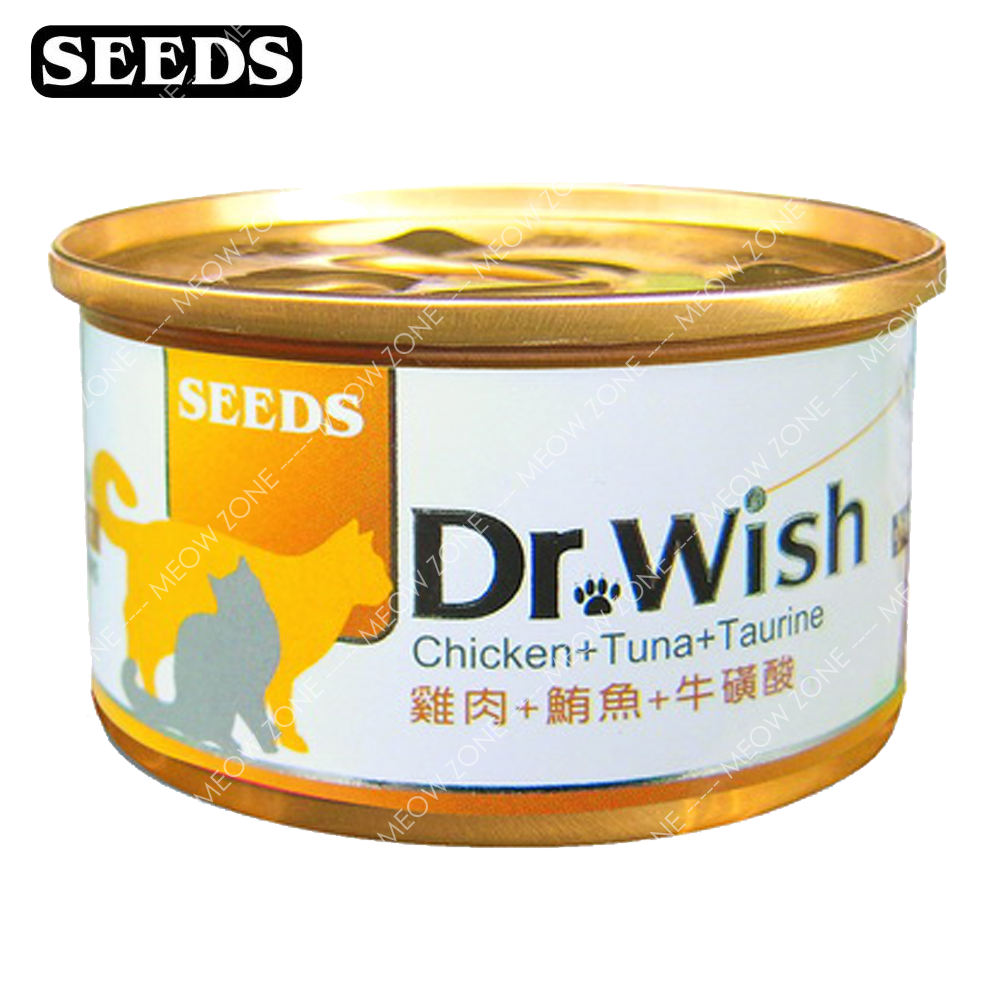 Dr.wish 愛貓調整配方慕絲(85g) - 雞肉+鮪魚+牛黃酸