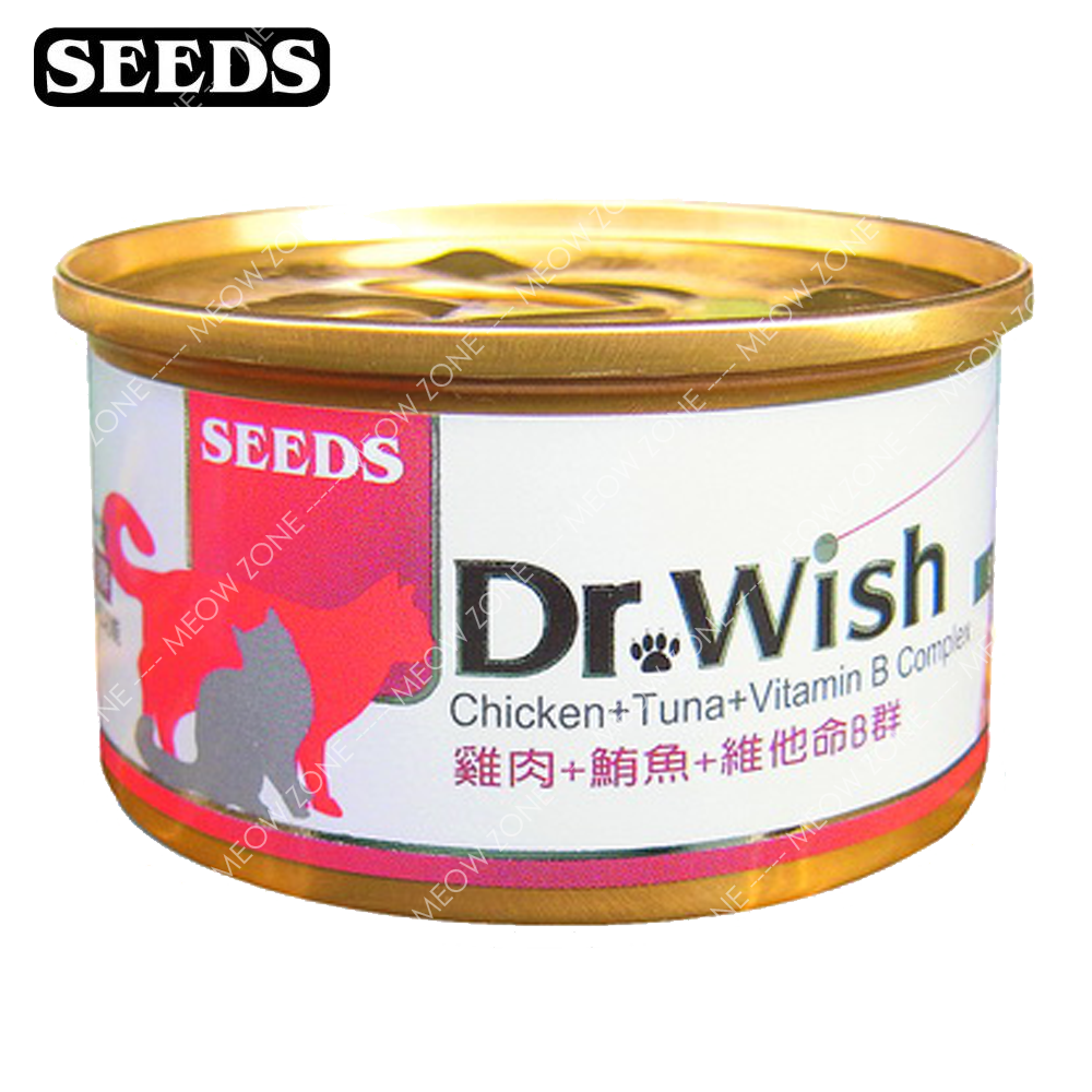 Dr.wish 愛貓調整配方慕絲(85g) - 雞肉+鮪魚+維他命B群