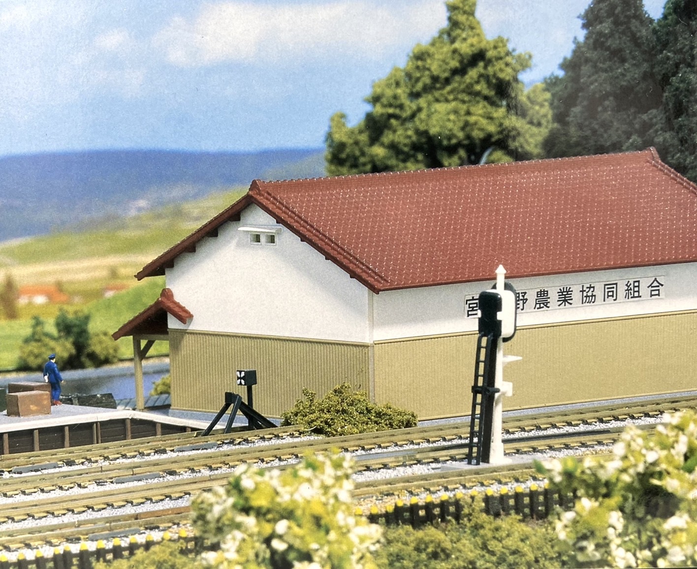 Kato 23-221 N規 農業倉庫 +月台套組