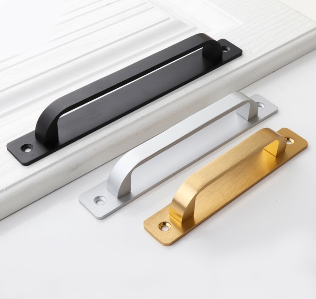 北歐時尚鋁合金免打孔門把