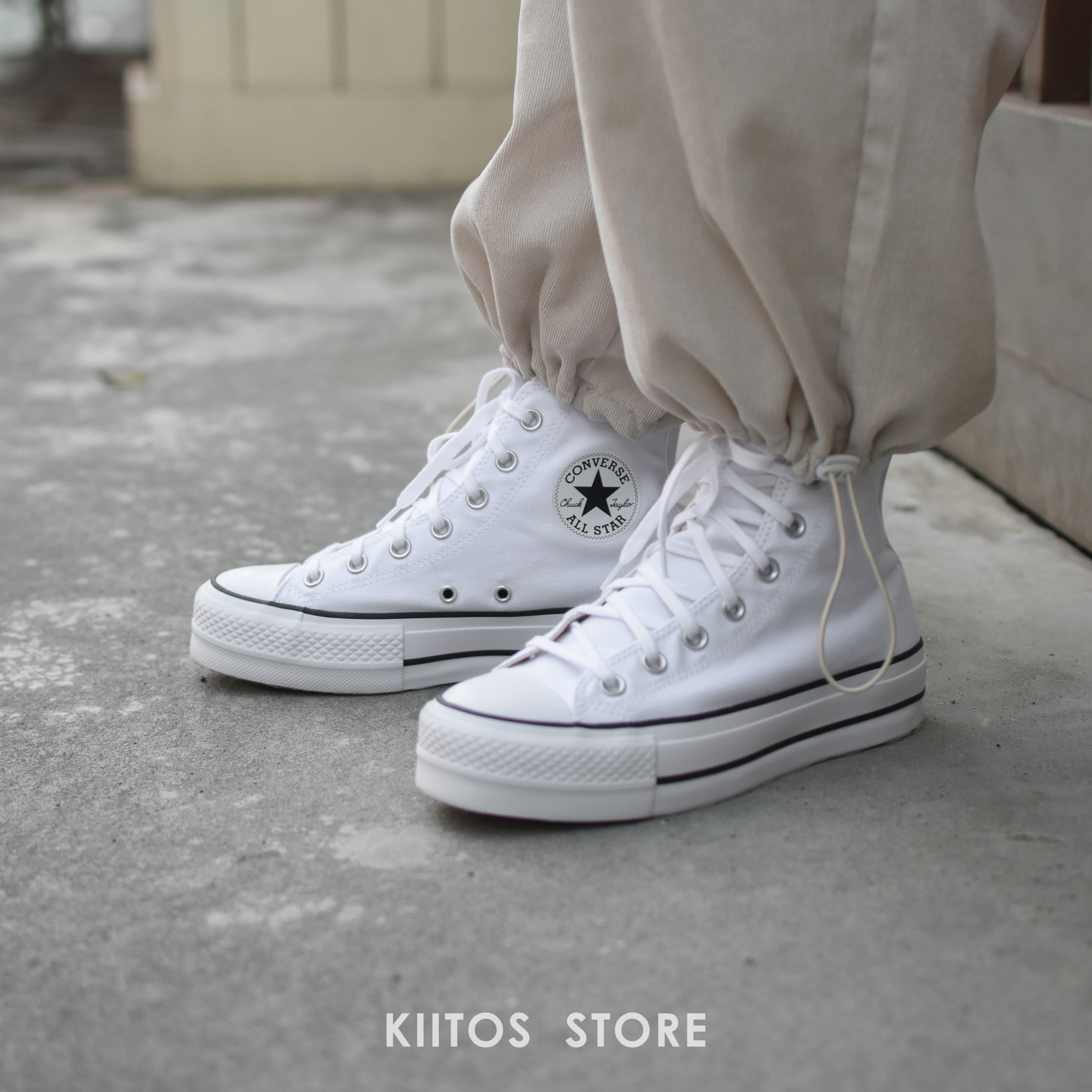 CONVERSE ALL STAR LIFT 厚底高筒帆布鞋
