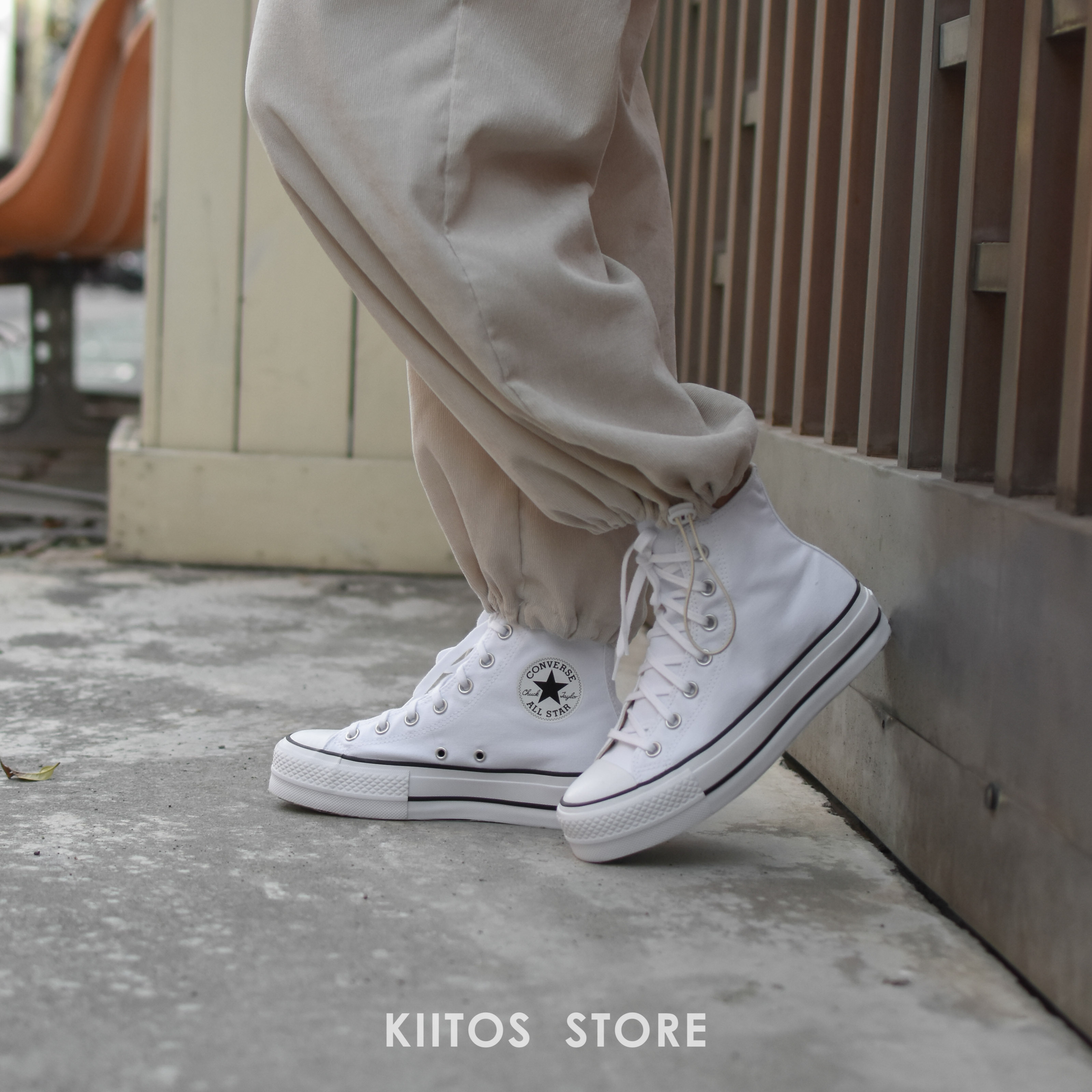 CONVERSE ALL STAR LIFT 厚底高筒帆布鞋