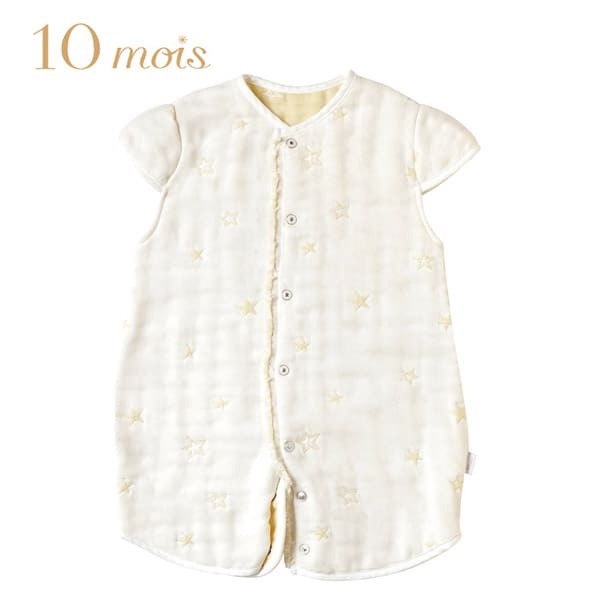 [日本製造🇯🇵Made in Japan] 10mois Fukufuku Gauze (6 layers gauze六重紗) 2way Sleeper (0-3yrs)