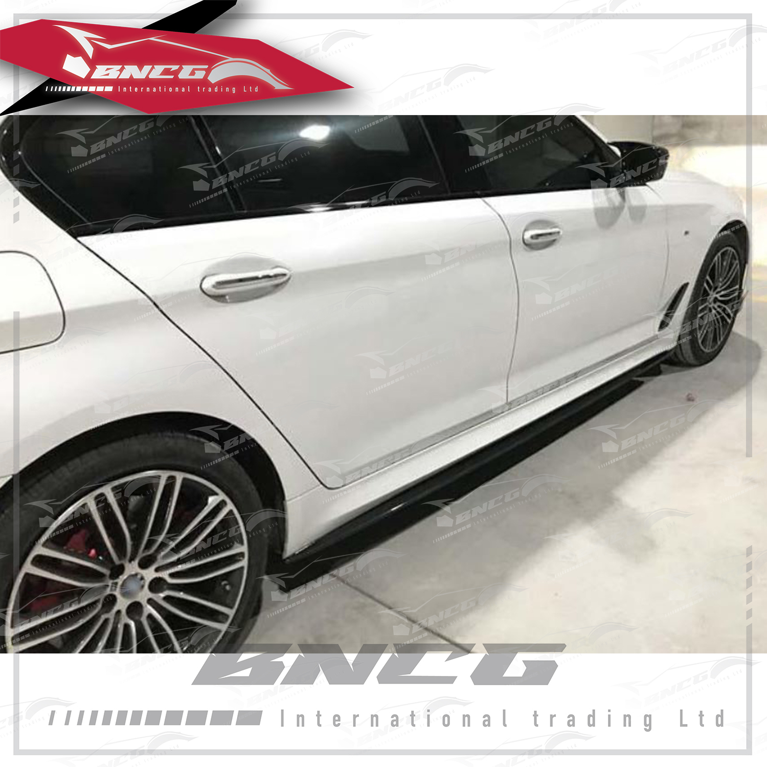 寶馬 BMW 5系列 G30 改裝 卡夢 碳纖維 外觀件 空力套件 MP款 側裙 側定風翼