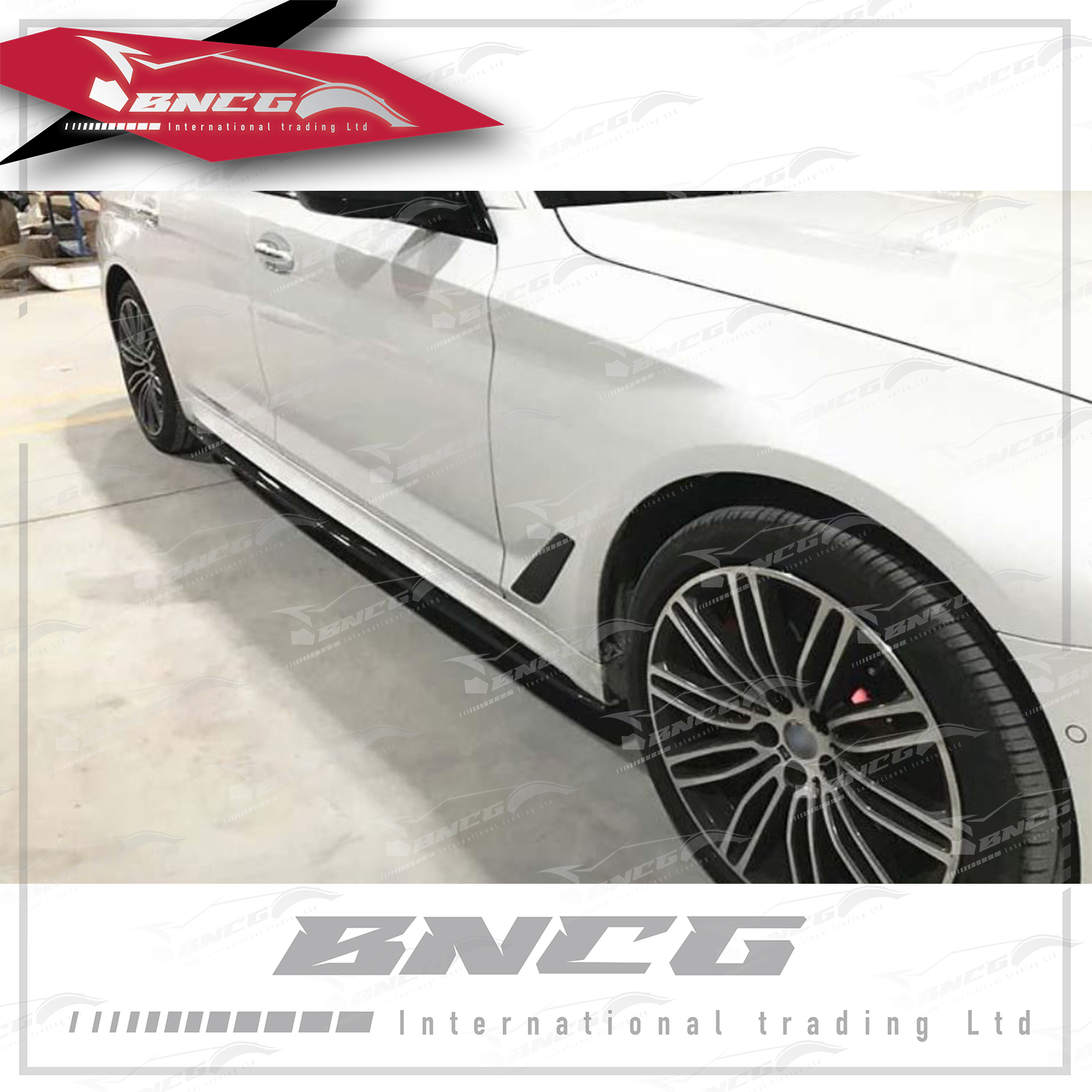 寶馬 BMW 5系列 G30 改裝 卡夢 碳纖維 外觀件 空力套件 MP款 側裙 側定風翼