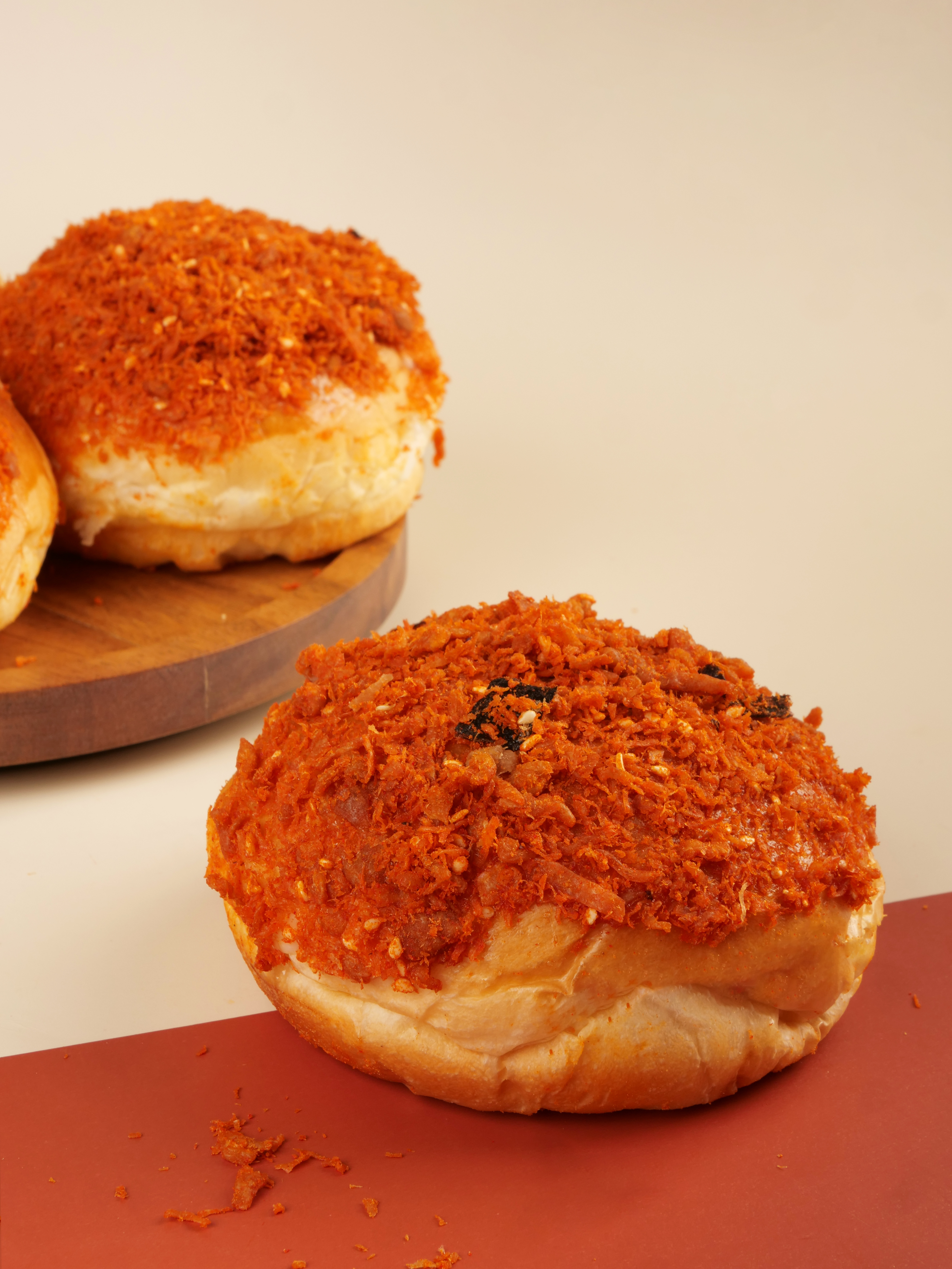 Vege Spicy Floss Bun
