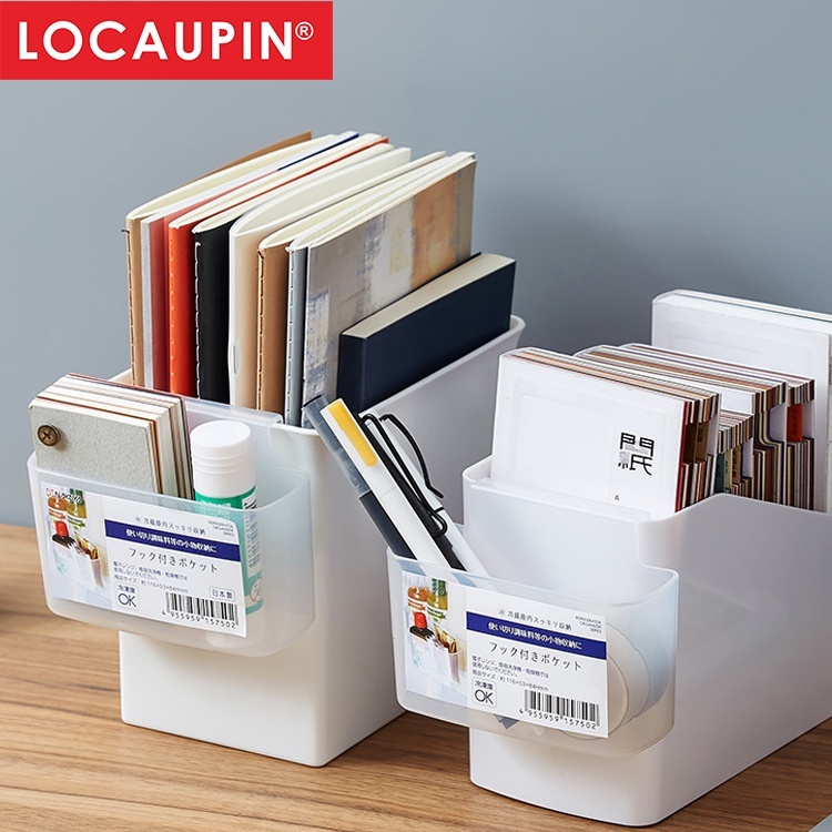 Locaupin Mini Fridge Hanging Organizer for Snacks Small Size